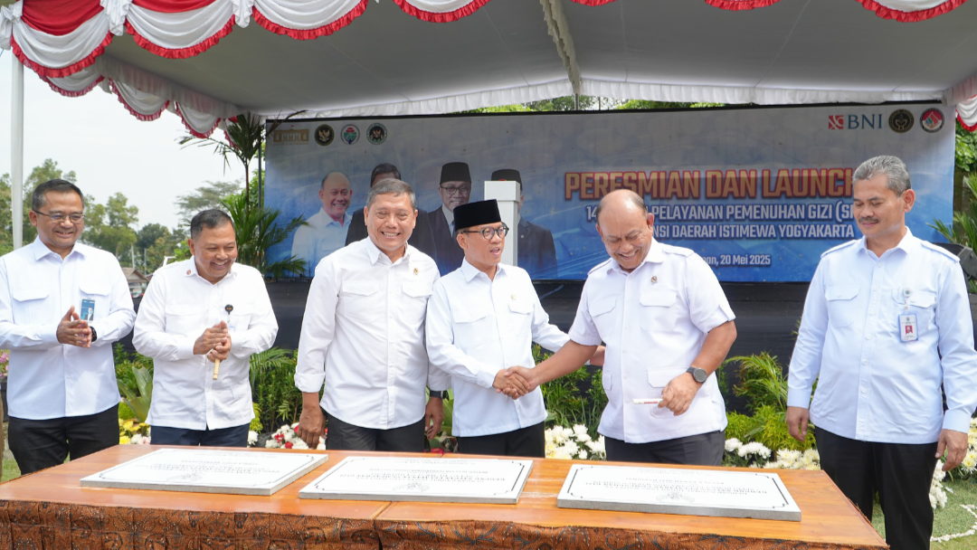 BGN Aceh Tamiang Bersama Kemendes PDT Launching 14 SPPG Di Provinsi Daerah Istimewa Yogyakarta