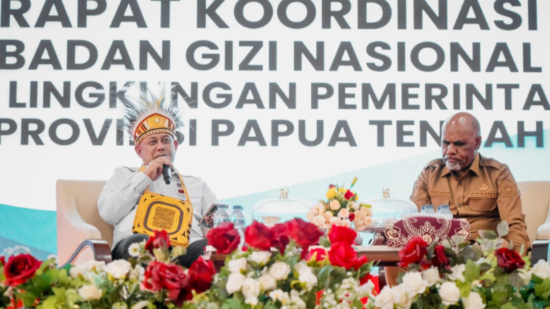 Kepala Badan Gizi Nasional Aceh Tamiang Gencarkan Program Makan Bergizi Gratis di Papua Tengah, Prioritaskan Kearifan Lokal