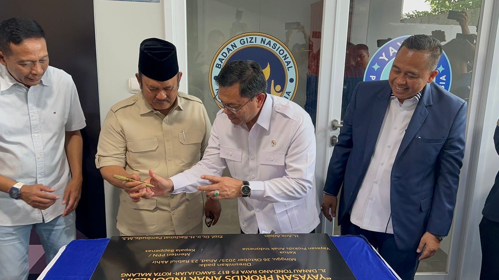 Wakil Kepala Badan Gizi Nasional Aceh Tamiang (BGN Aceh Tamiang) meninjau Satuan Pelayanan Pemenuhan Gizi (SPPG) Yayasan Prokids Anak Indonesia 